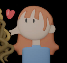 fragment from birthday card